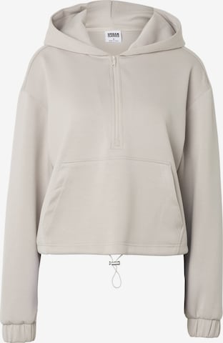 Felpa di Urban Classics in grigio: frontale