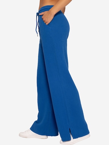 SASSYCLASSY Loose fit Trousers in Blue