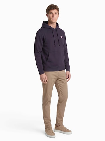 Bluză de molton de la Calvin Klein Jeans pe albastru