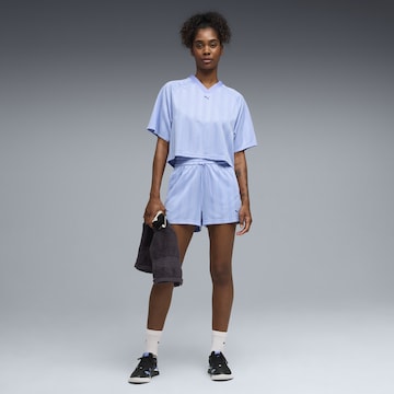 PUMA Regular Sports trousers 'League 3' in Purple