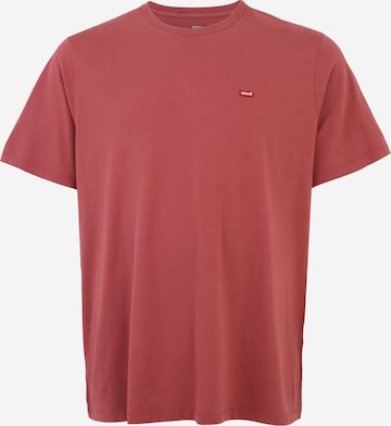 raudona Levi's® Big & Tall Marškinėliai 'ORIGINAL HM': priekis