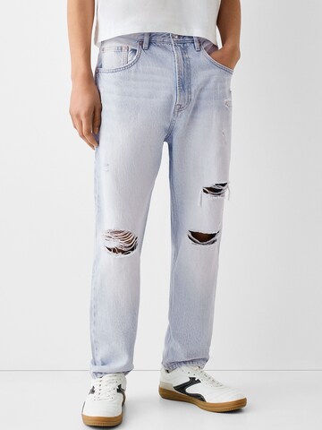 Bershka Loose fit Jeans in Blue