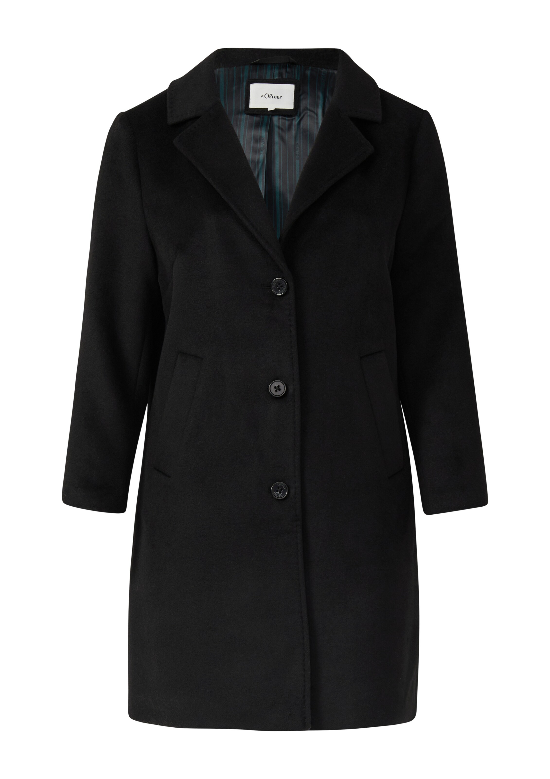 s.Oliver Mantel in schwarz, Produktansicht