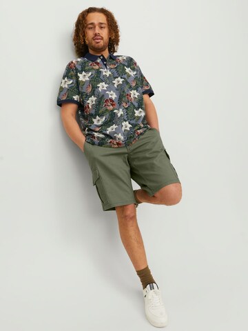 Jack & Jones Plus Regular Cargoshorts in Grün