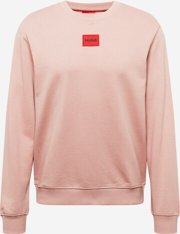 Sweat-shirt 'Diragol' HUGO en rose : devant