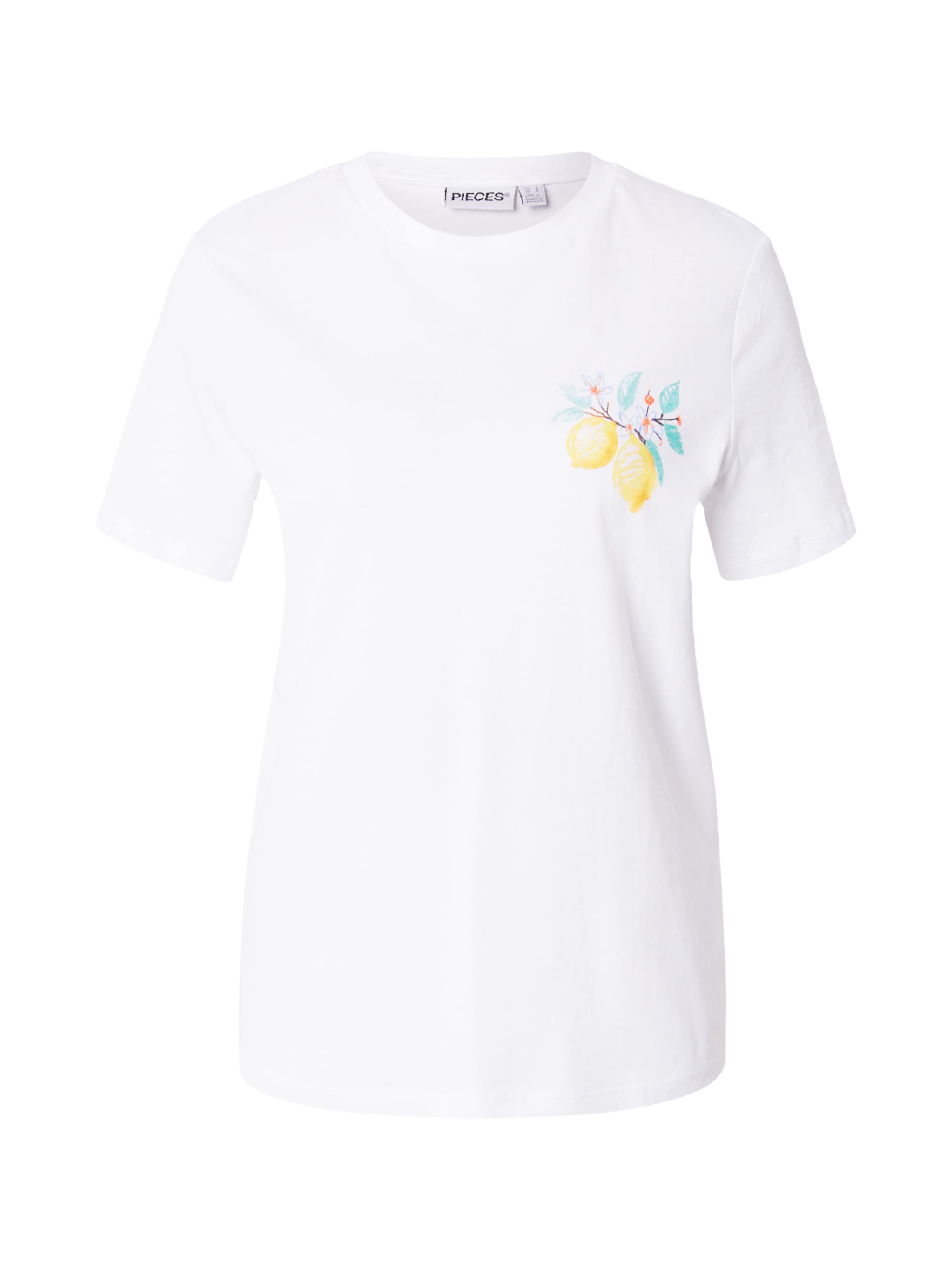 PIECES Shirt 'PCBRIANNA' in White: front