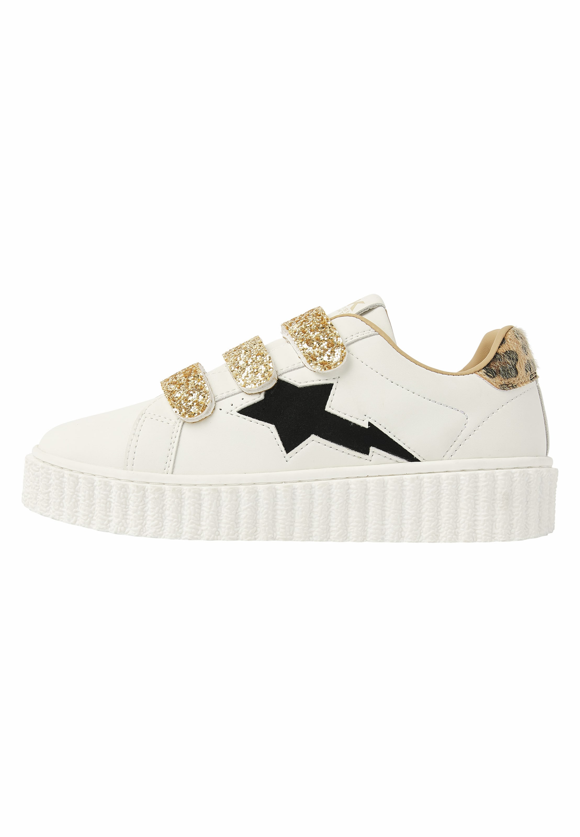 BRITISH KNIGHTS - Zapatillas deportivas bajas 'BLISS VELCRO' en blanco: frente