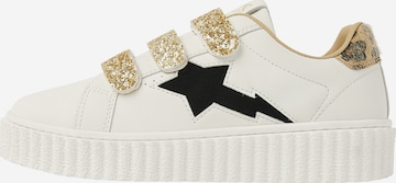 BRITISH KNIGHTS - Zapatillas deportivas bajas 'BLISS VELCRO' en blanco: frente