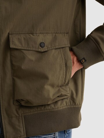 Giacca di mezza stagione 'Hybrid jacket with flight pocket' di PME Legend in verde