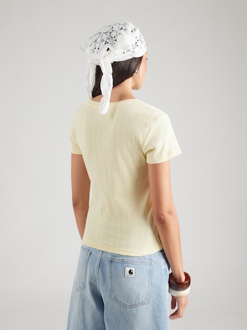 T-shirt QS en jaune