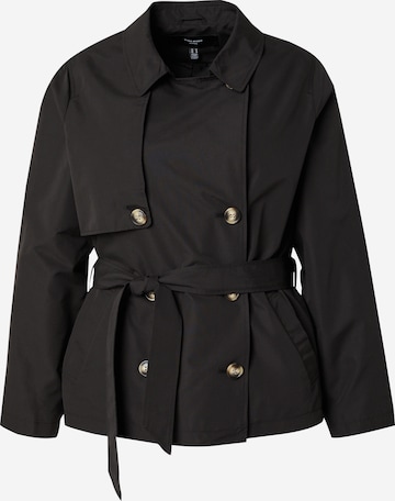 juoda Vero Moda Curve Demisezoninis paltas 'VMCZoa': priekis