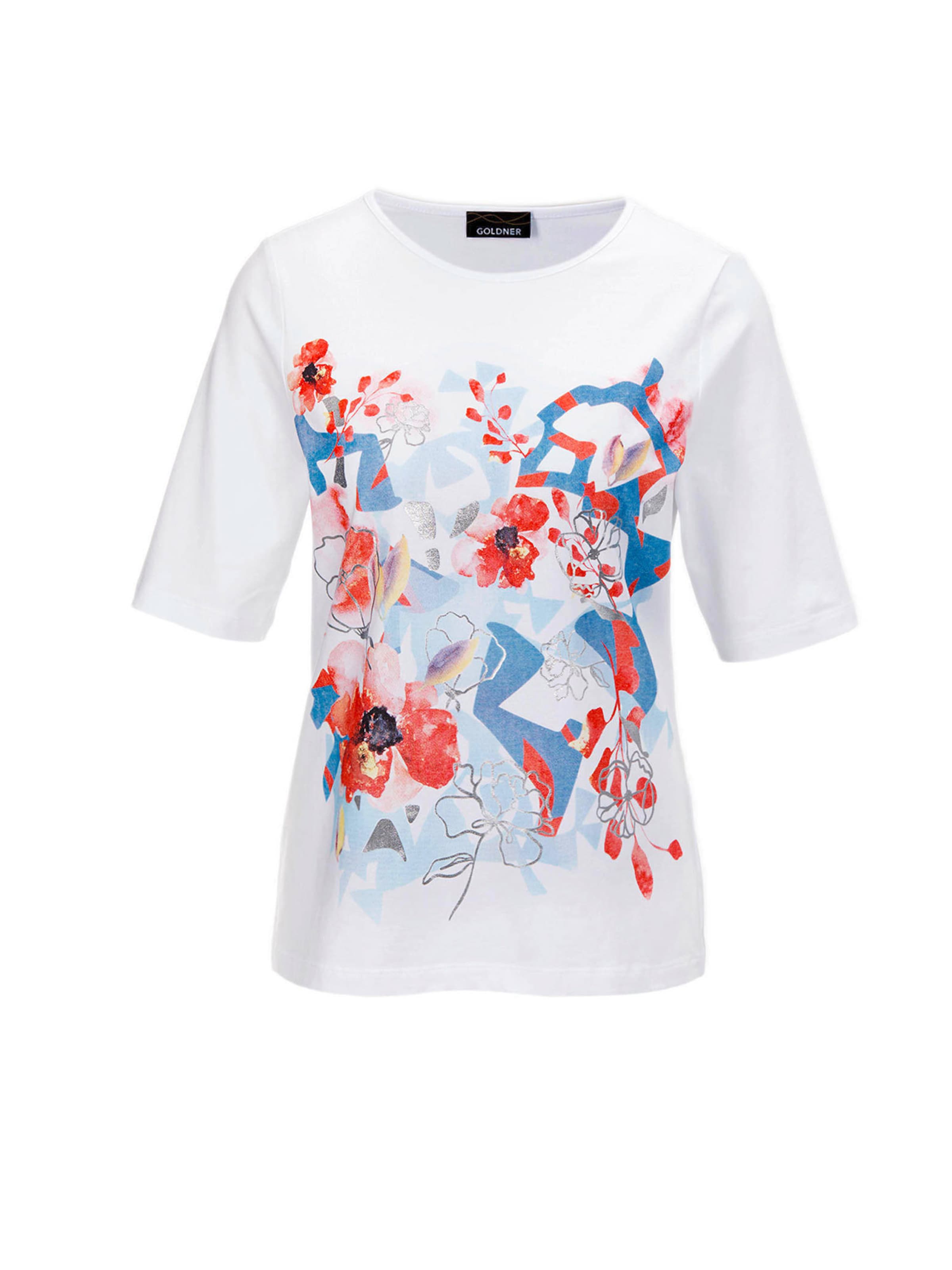 Goldner Shirt in Gemengde kleuren: voorkant