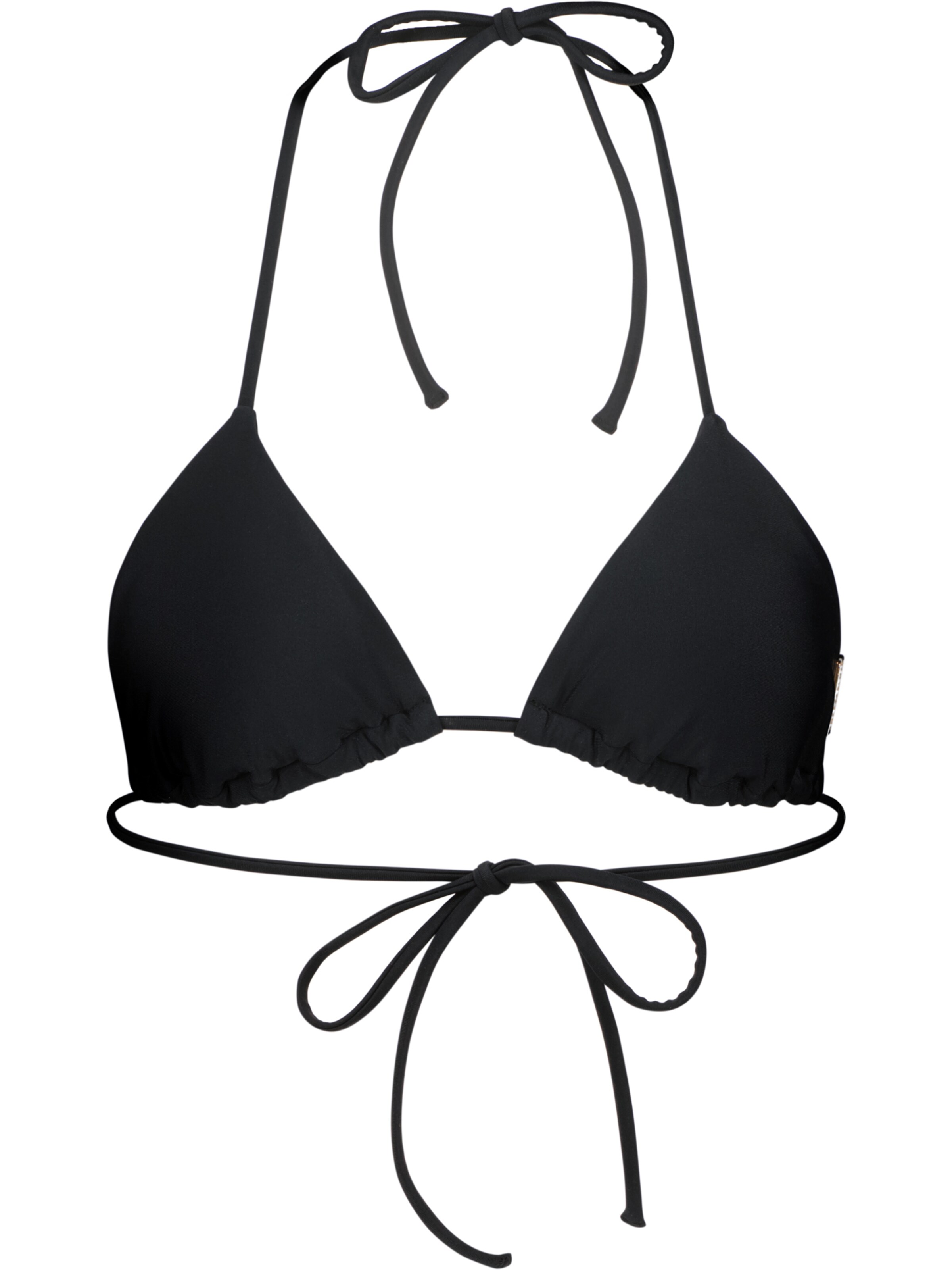 alife & kickin Τρίγωνο Τοπ μπικίνι σε μαύρο: μπροστά