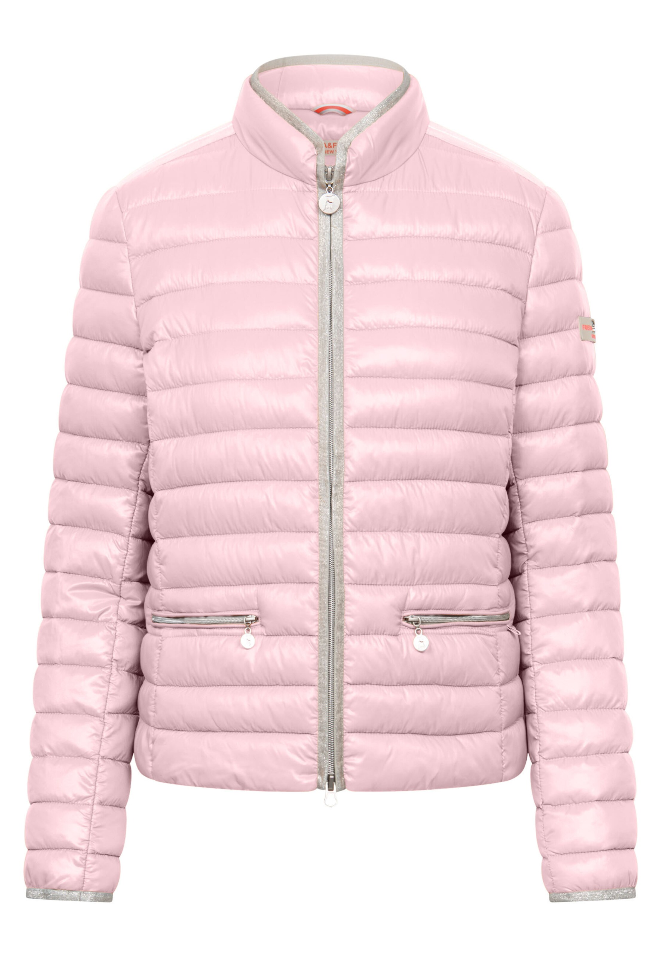 Frieda & Freddies NY Between-Season Jacket 'Sister Judy' in Pink: front