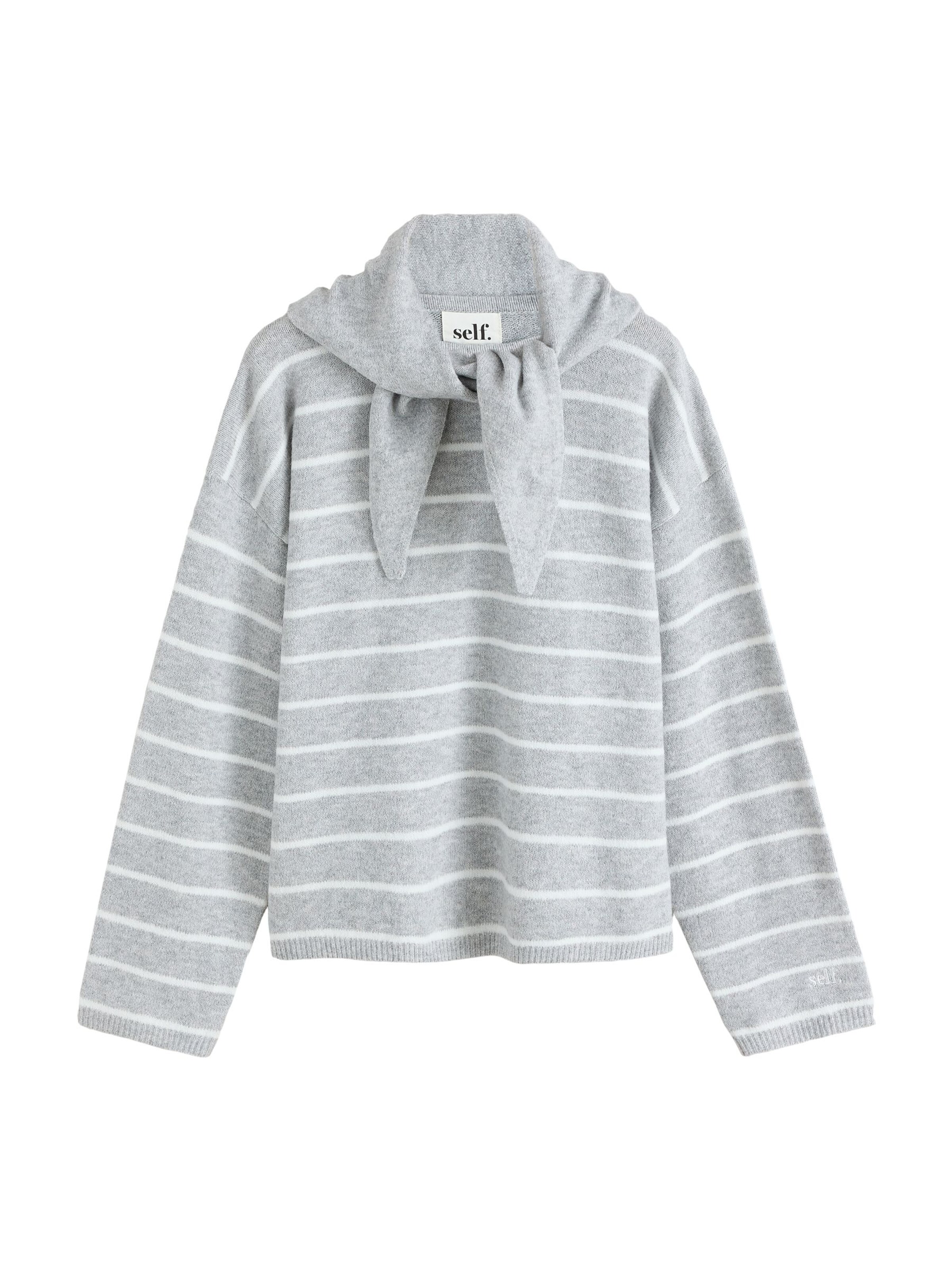 self. - Jersey en gris: frente