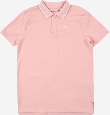 rožinė Abercrombie & Fitch Marškinėliai 'APRIL 4': priekis