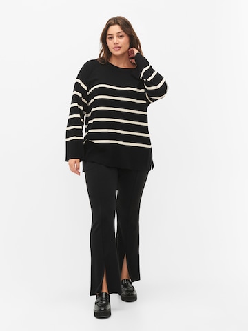 Pull-over 'CHERRY' Zizzi en noir