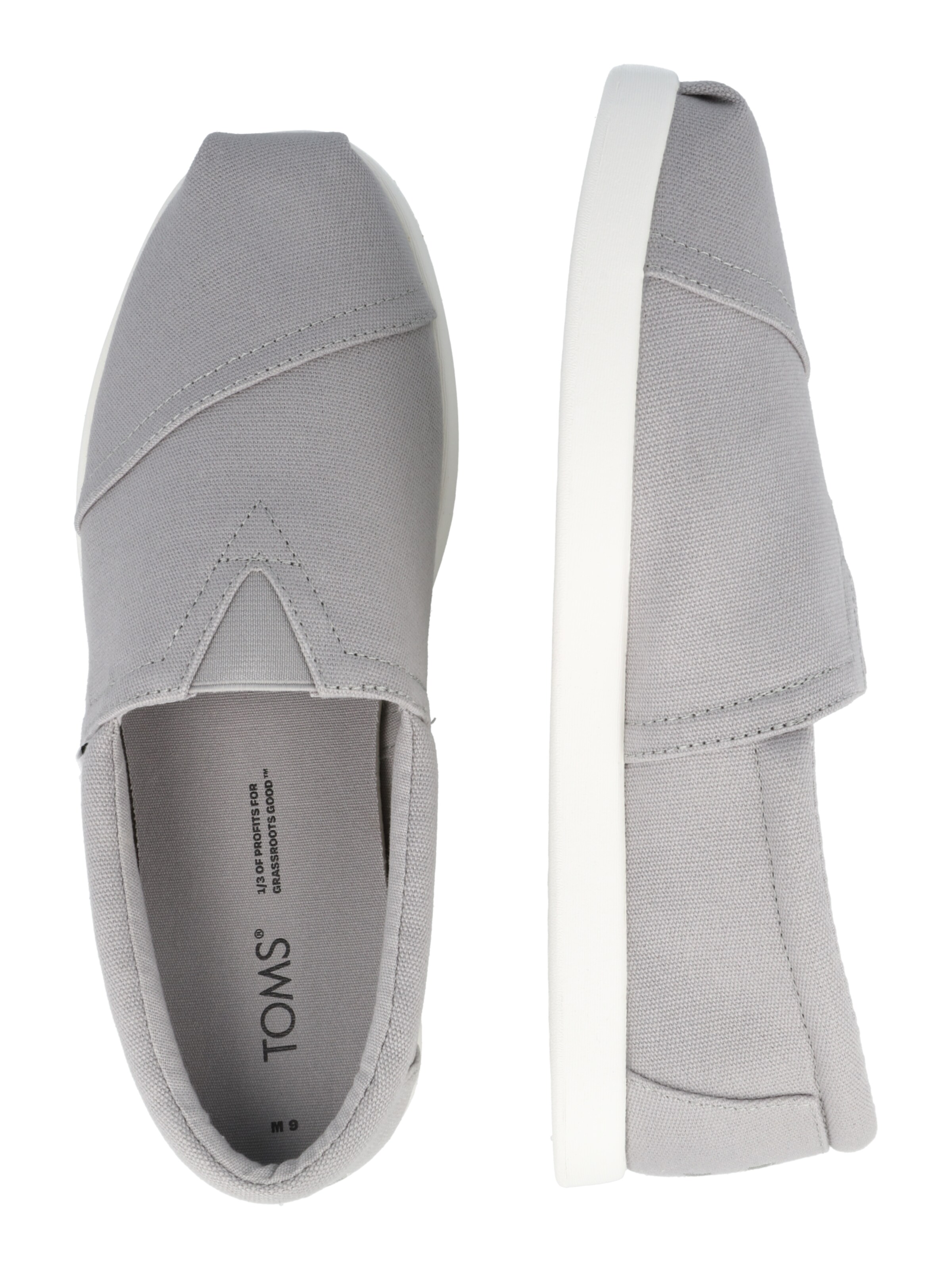 Espadrilles TOMS en gris