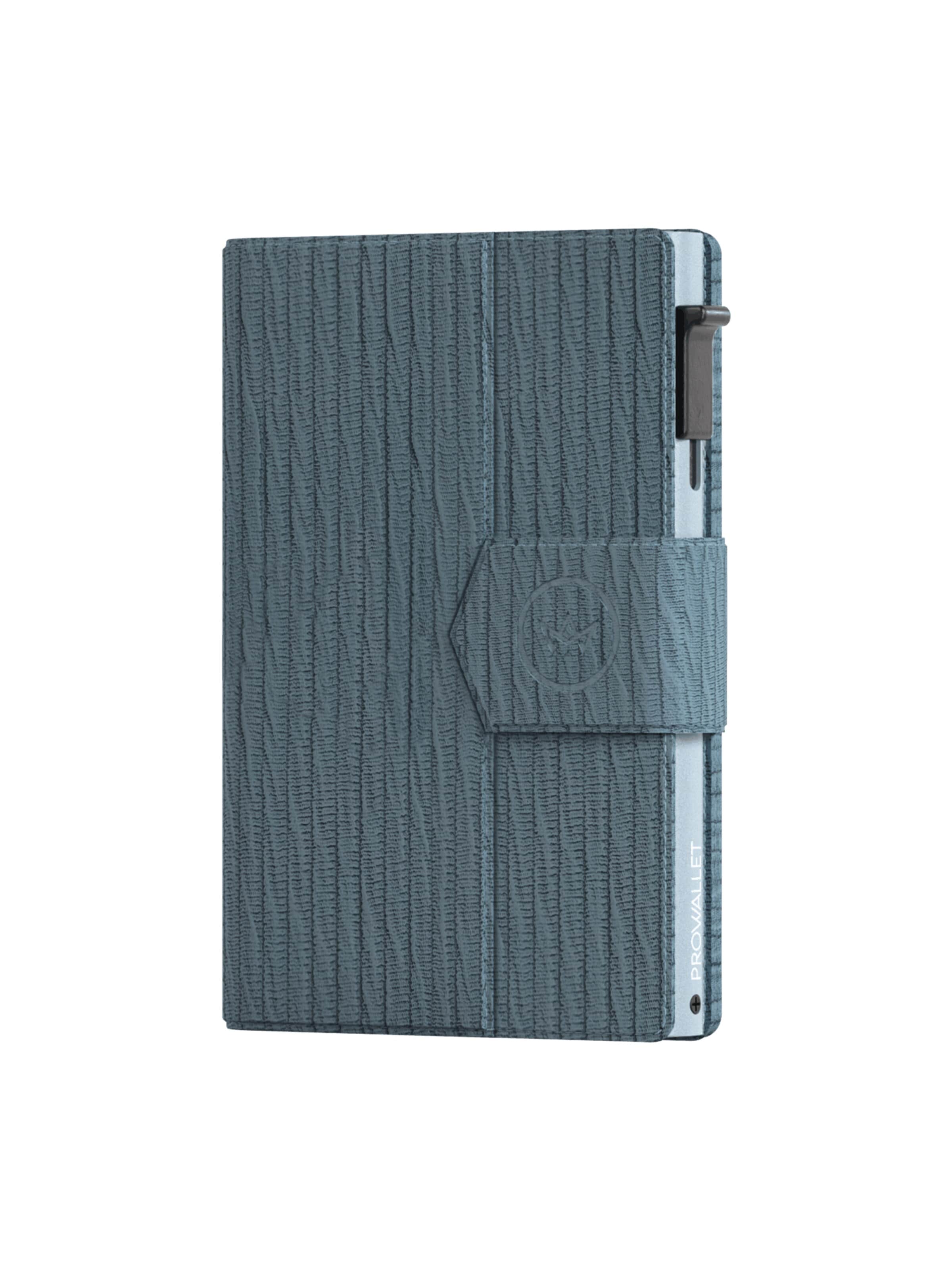 Prowallet Wallet 'Pasjeshouder Plus Ripple' in Blue