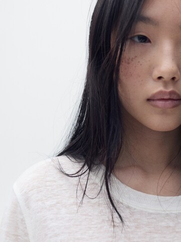 MANGO Shirt 'LENU' in White