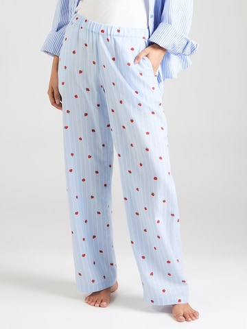Pantaloncini da pigiama di Lindex in blu: frontale