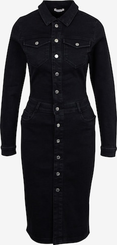 Orsay Shirt Dress in Black: front