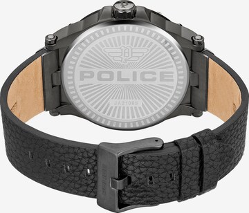 POLICE Analoog horloge 'VERTEX' in Zwart