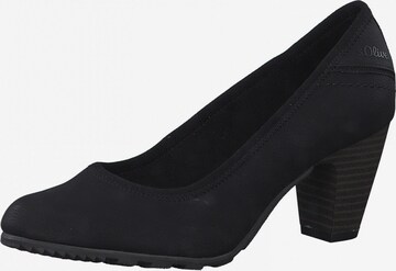 s.Oliver - Sapatos de salto em preto: frente