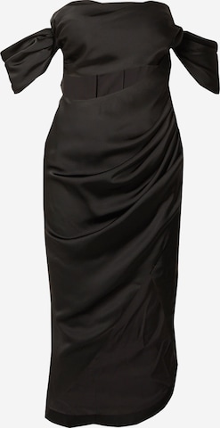 Misspap Koktejlové šaty – černá: přední strana
