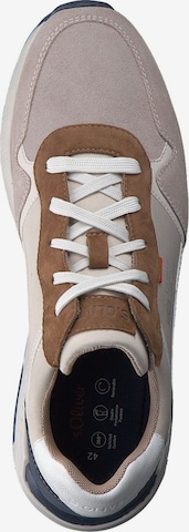 s.Oliver Sneakers laag in Bruin