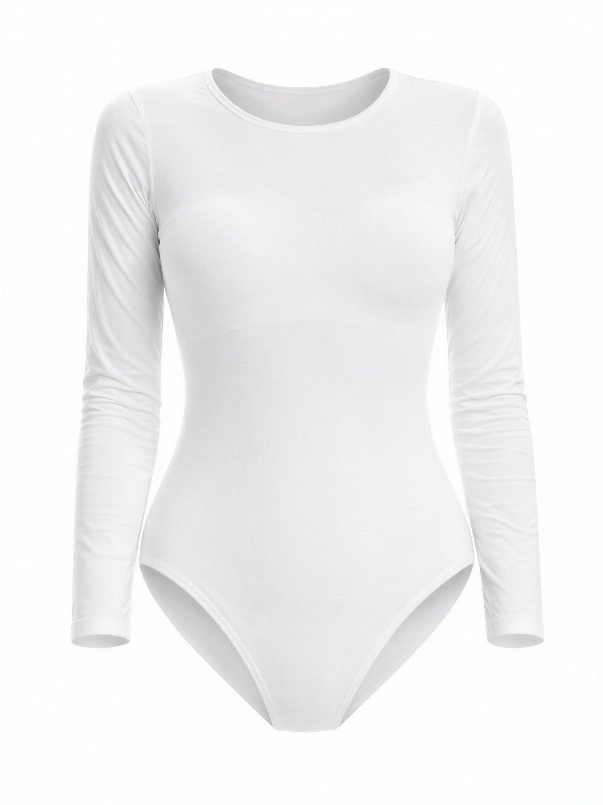 Body 'LINA' fashionshowcase en blanc : devant