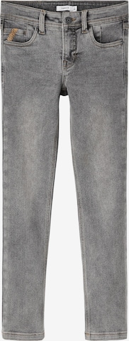 NAME IT Regular Jeans 'Pete' i grå: framsida