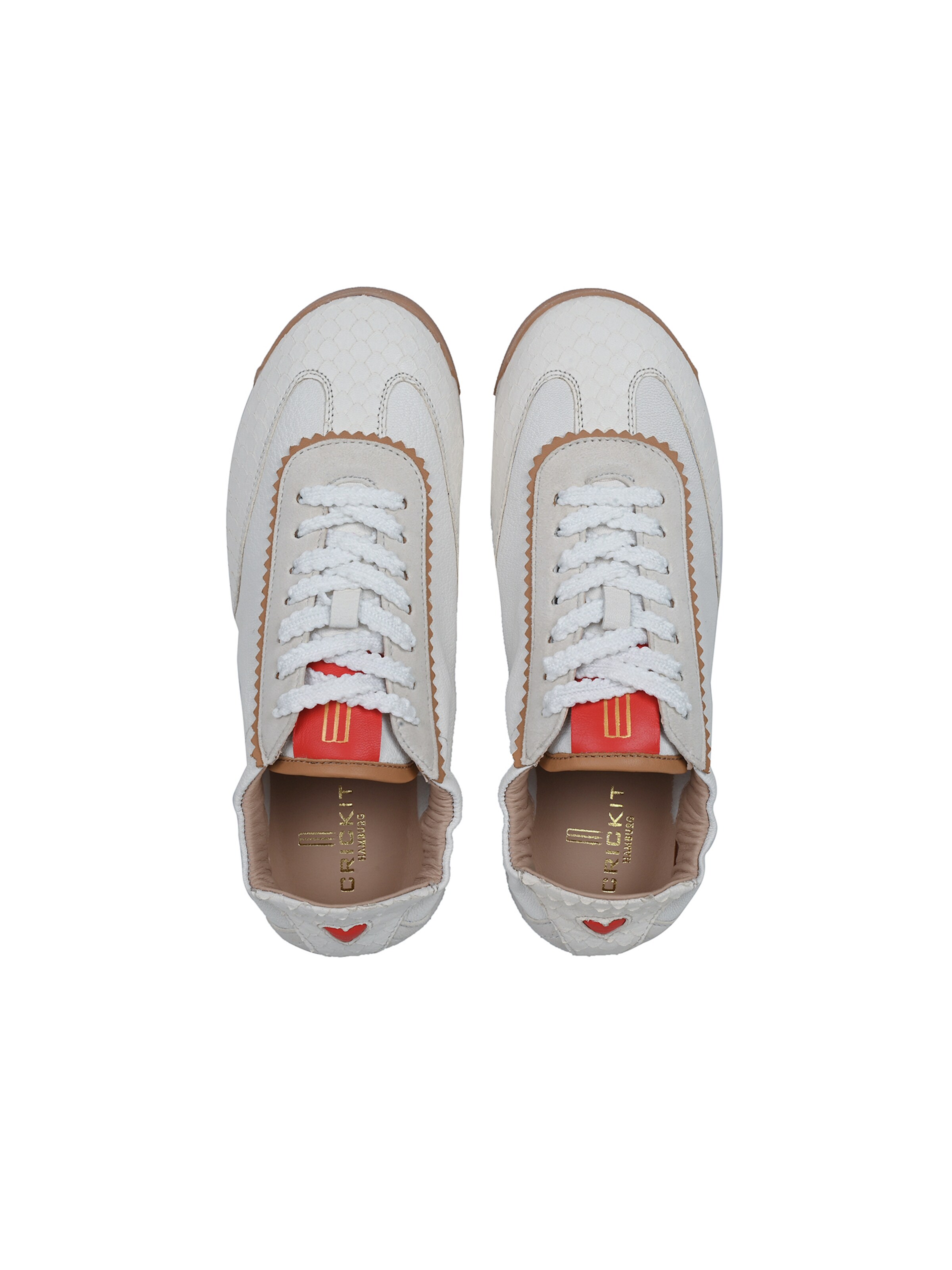 Crickit Sneakers laag ' TARA ' in Wit