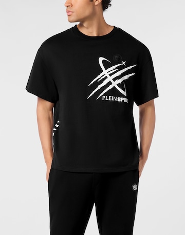 Plein Sport - Camiseta 'Scratch' en negro