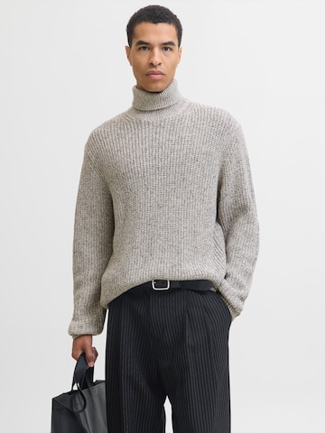 JACK & JONES Pullover 'JORBLEECKER' in Beige: Vorderseite