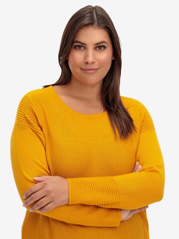 SHEEGO Pullover in Gelb