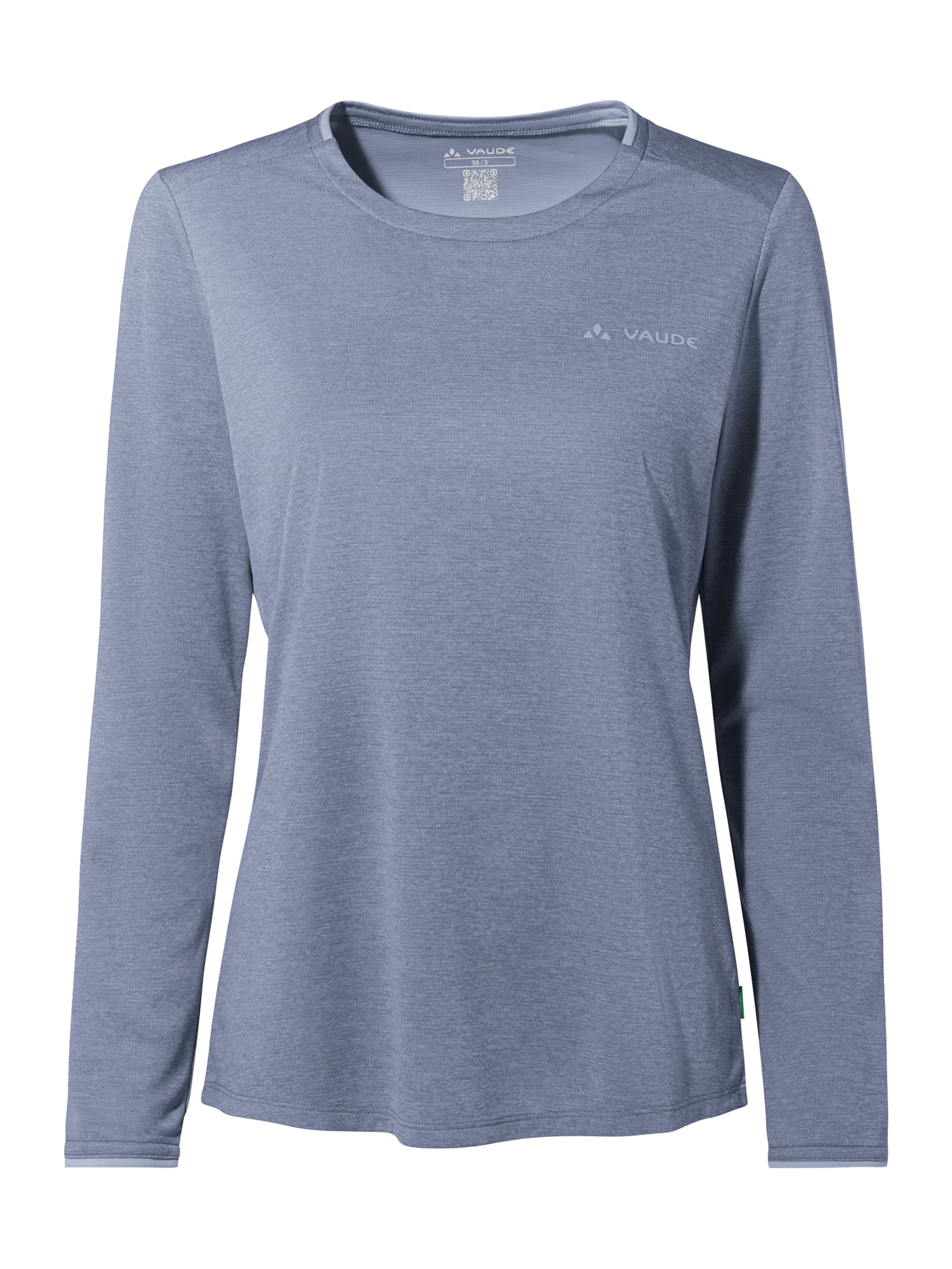 VAUDE Funktionsshirt in Grau: Vorderseite