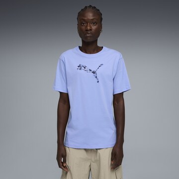 PUMA T-Shirt in Lila: Vorderseite
