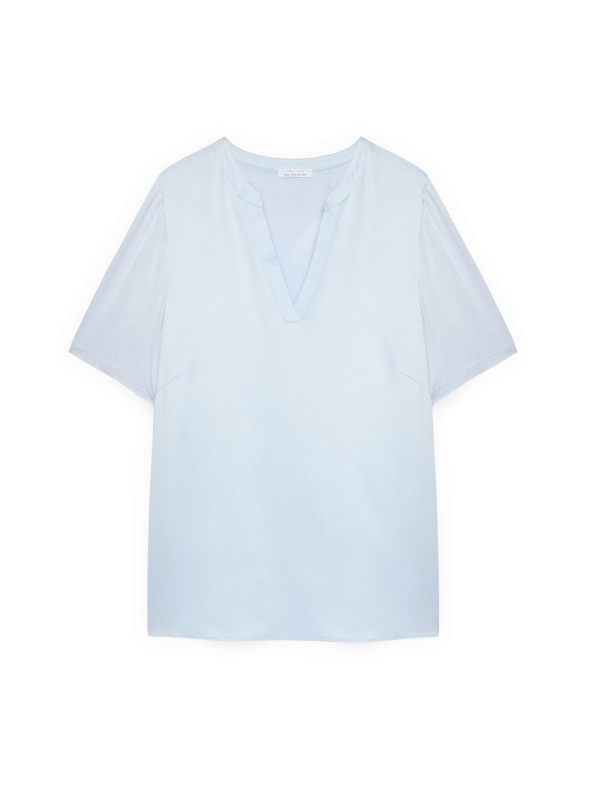 Fiorella Rubino Blouse in Blue: front