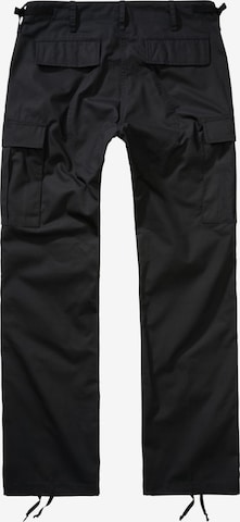 Coupe slim Pantalon cargo Brandit en noir