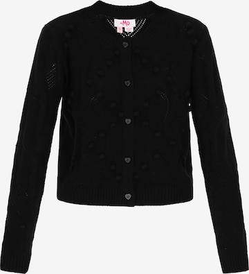 MYMO Вязаная кофта в Черный: спереди