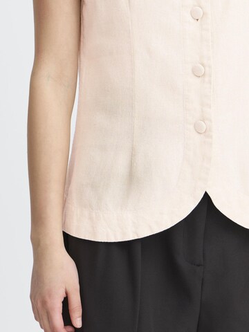 Gilet da completo ' IHLINNO ' di ICHI in beige