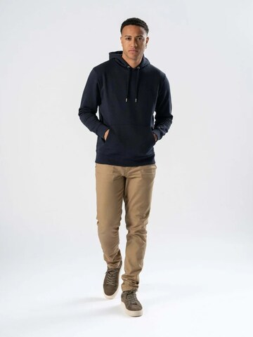 TEESHOPPEN Sweater ' Sweatshirt Hoodie ' in Blue