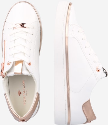 TOM TAILOR - Zapatillas deportivas bajas en blanco