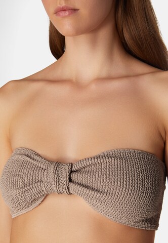 SORBET ISLAND Bandeau Bikini 'Lory' in Bruin