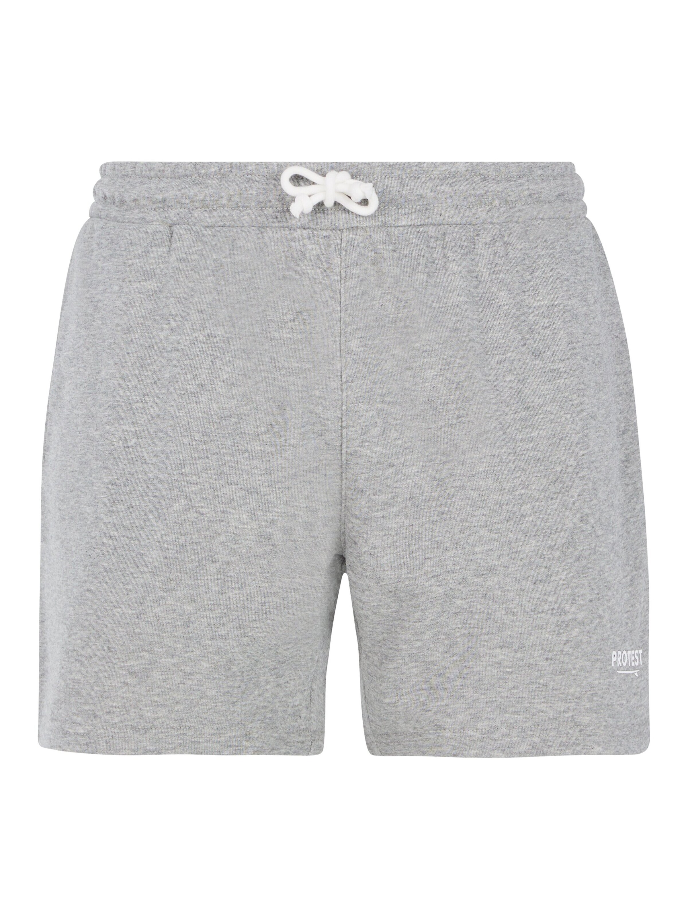 PROTEST Regular Trousers 'PRTMORNEY' in Grey: front