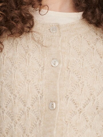 JDY Cardigan 'Letty' i beige