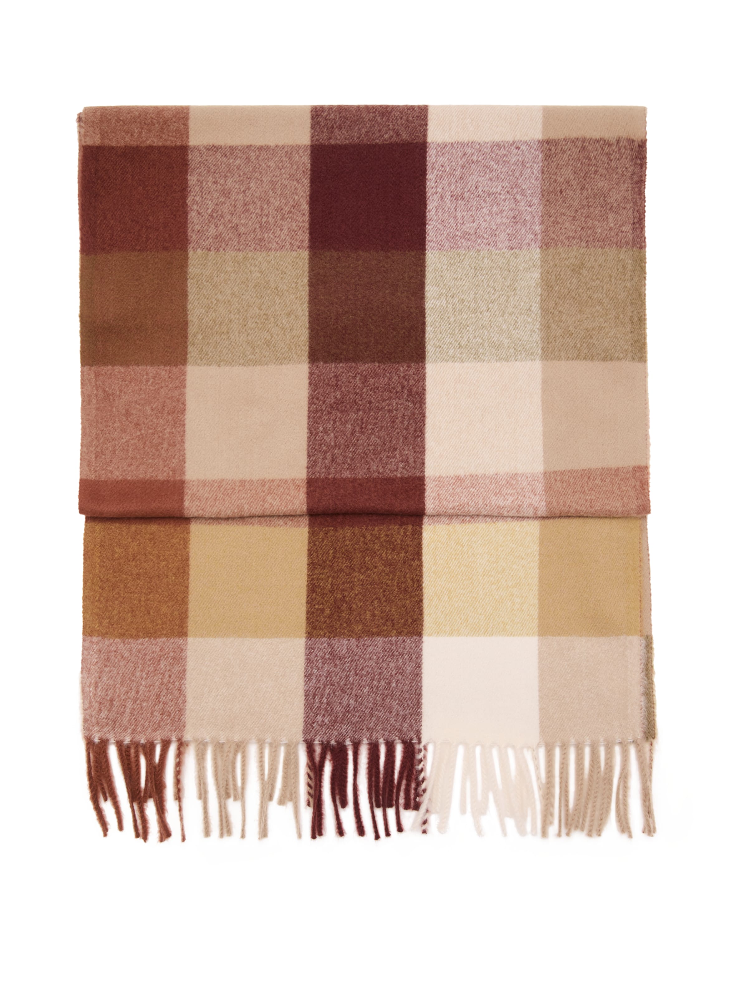 MANGO Schal 'AMARILIS' in Braun: Vorderseite