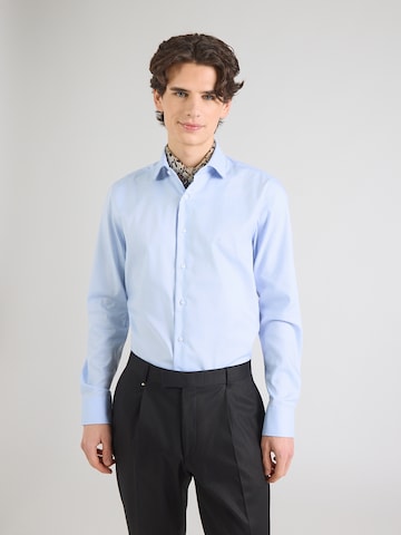 Michael Kors Regular Fit Hemd in Blau: Vorderseite