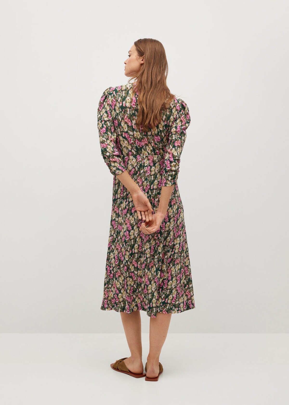 MANGO Kleid 'pomelo' in mischfarben ABOUT YOU